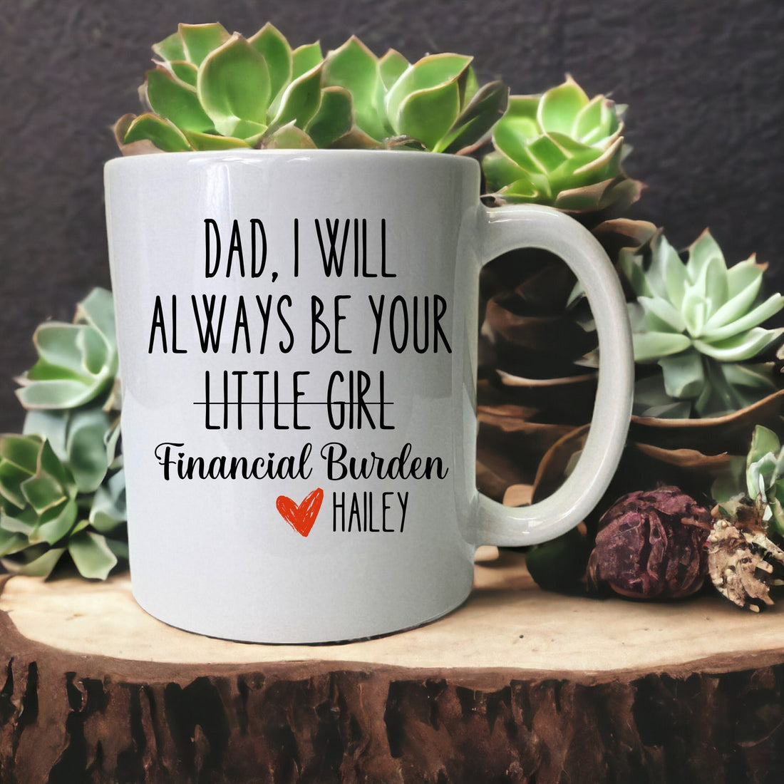 Dad I Will Always Be Your Financial Burden Mug