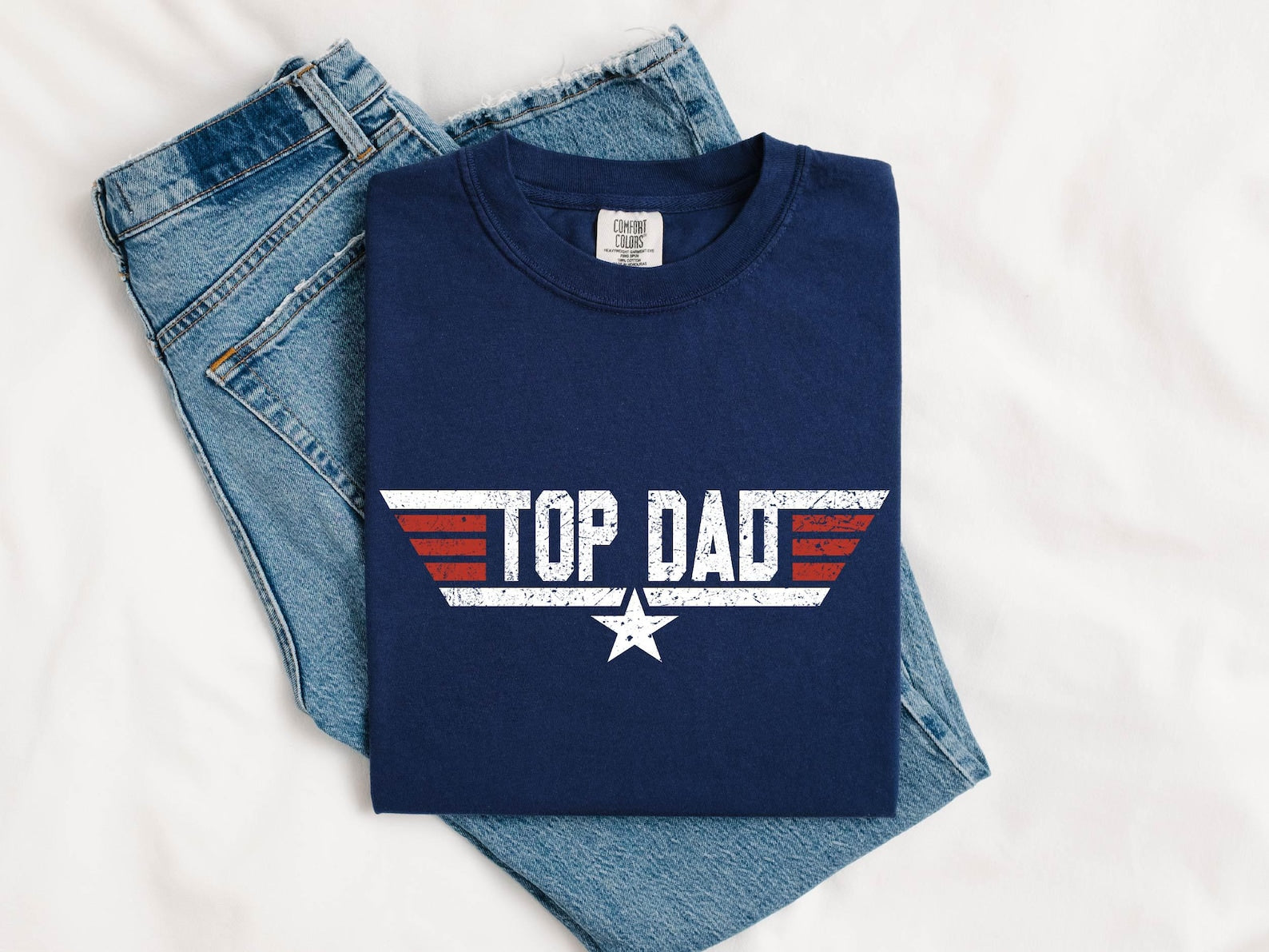 Top Dad Comfort Colors Shirt