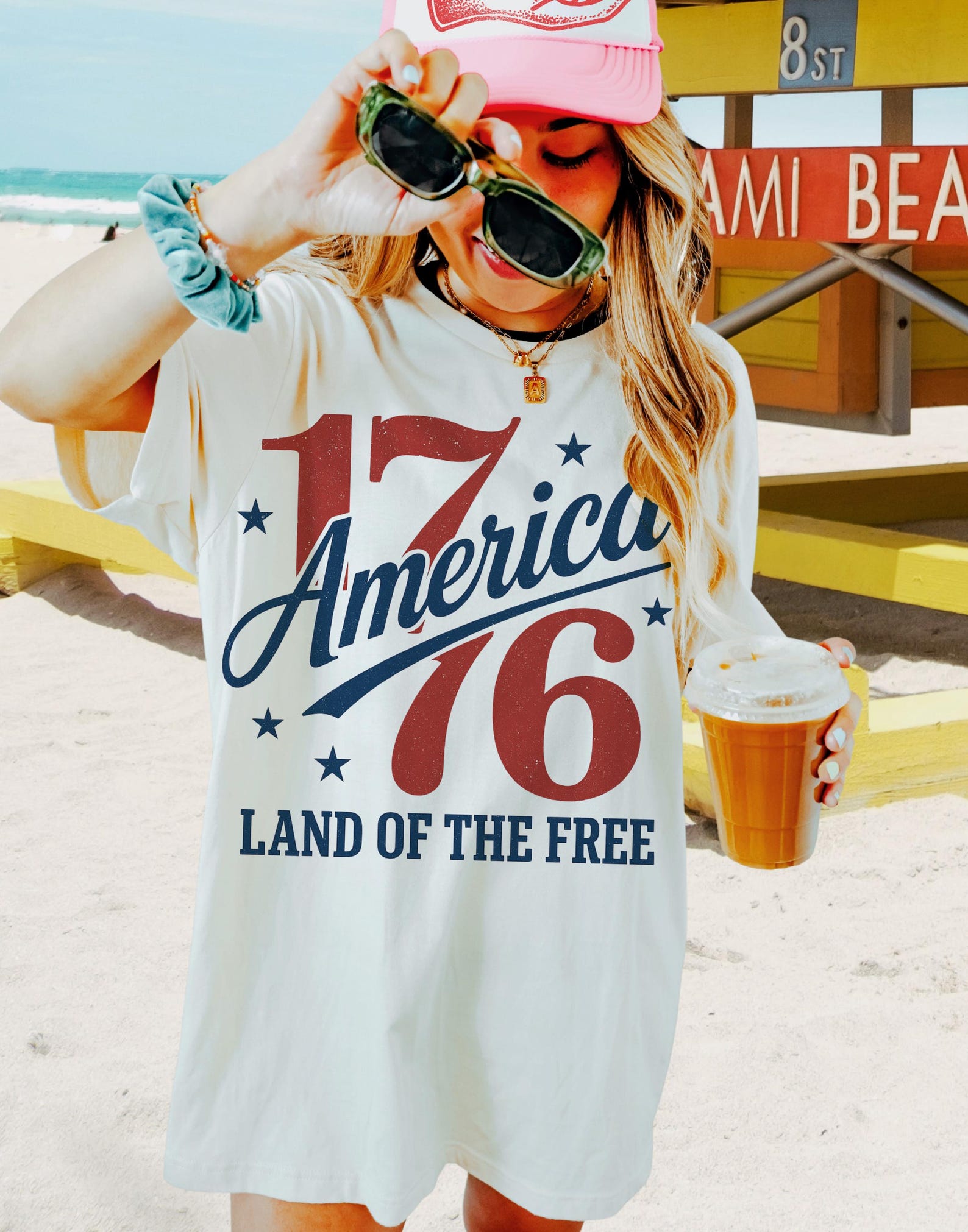 1776 America Land of the Free T-Shirt