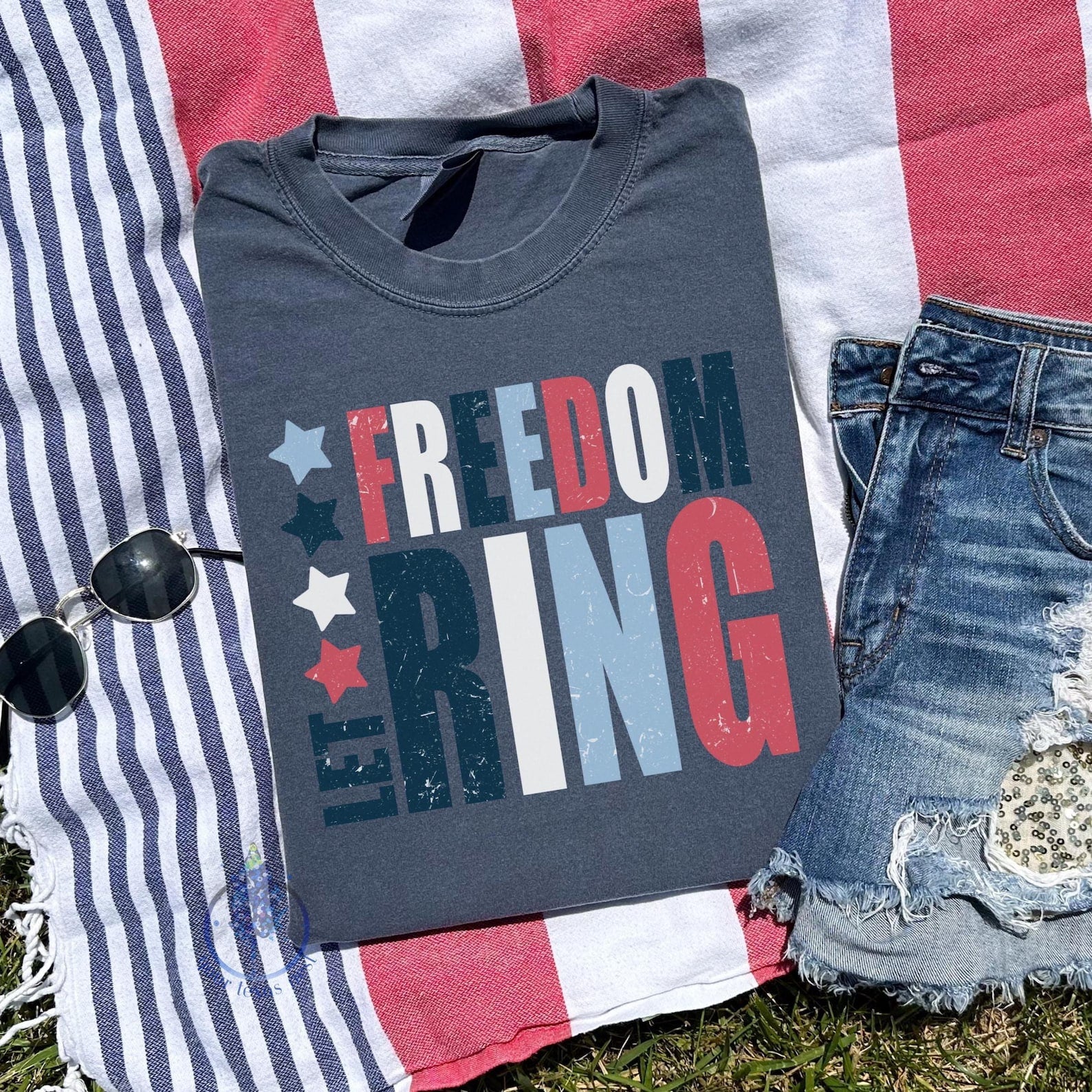 Let Freedom Ring Comfort Colors Shirt